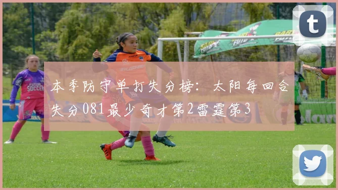 本季防守单打失分榜：太阳每回合失分081最少奇才第2雷霆第3